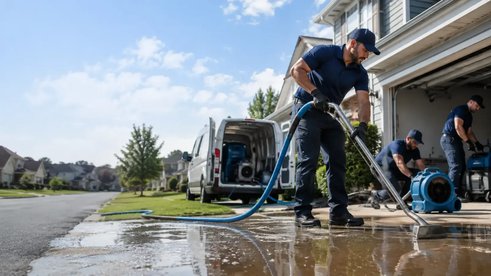 Flood Damage Restoration in Columbiaville, MI